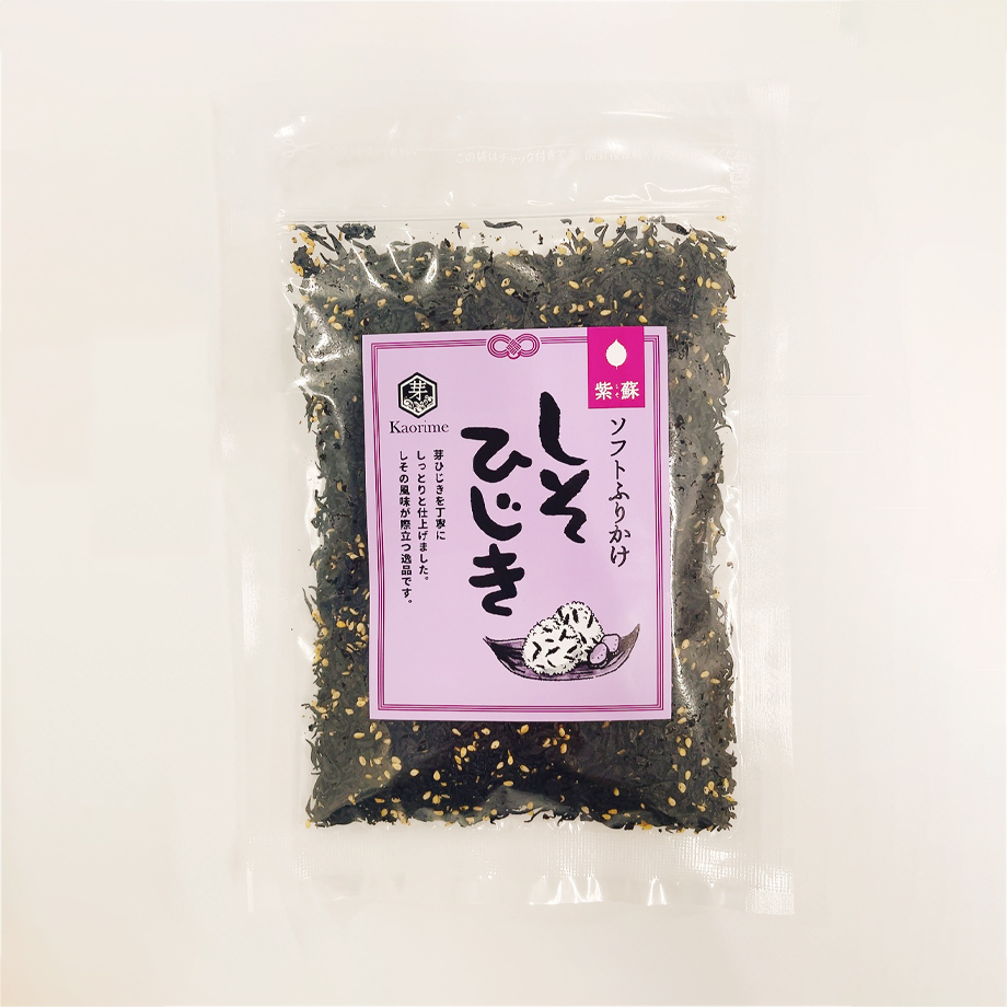 【バレンタインセール　10％OFF】しそ入りひじきふりかけ　130g