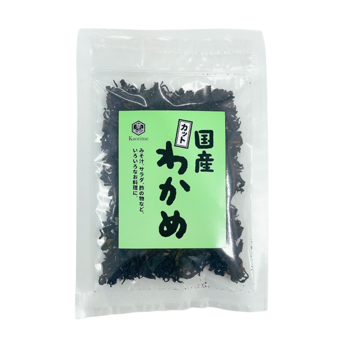 【バレンタインセール　10％OFF】国産カットわかめ　30g