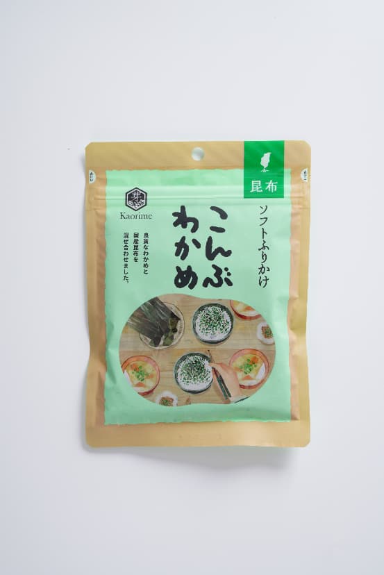 【バレンタインセール　10％OFF】昆布入りわかめふりかけ　50g