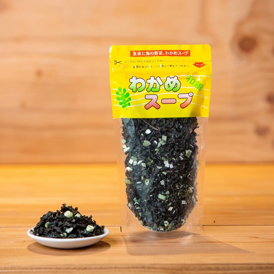 【バレンタインセール　10%OFF】和風わかめスープ 80g