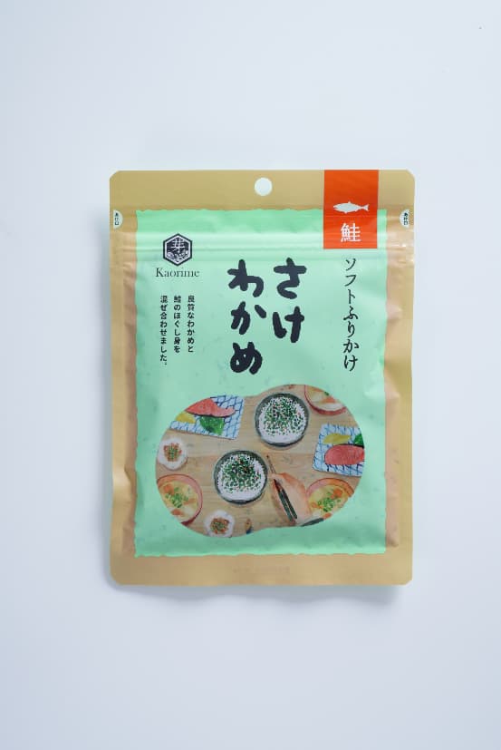 【バレンタインセール　10%OFF】鮭入りわかめふりかけ　50g