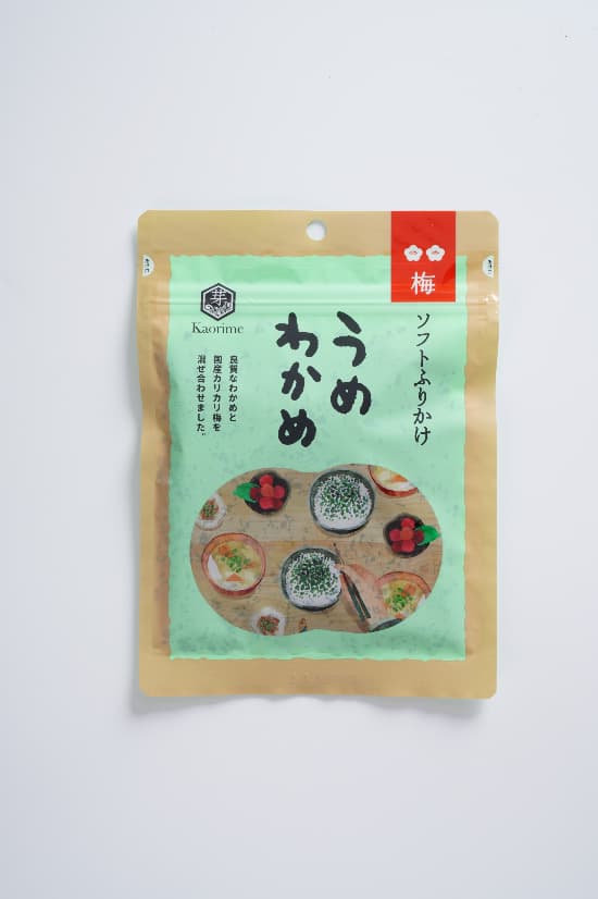 【バレンタインセール　10%OFF】梅入りわかめふりかけ　50g
